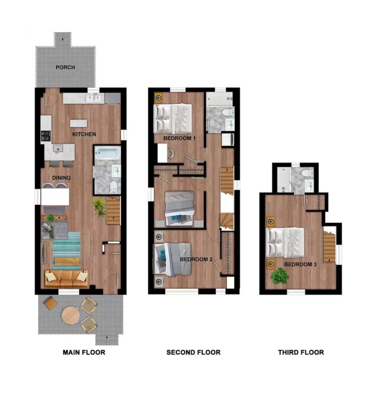 Garden Oasis Villa Торонто Екстериор снимка